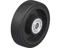 BLICKLE - Roue Ø 125mm bandage caoutchouc NR 250kg - POEV 125/15K