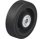 BLICKLE - Roue Ø 125mm bandage caoutchouc NR 250kg - POEV 125/20K