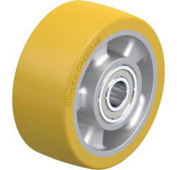 BLICKLE - Roue Ø 125mm bandage polyuréthane PU 750kg - ALTH 127/20K