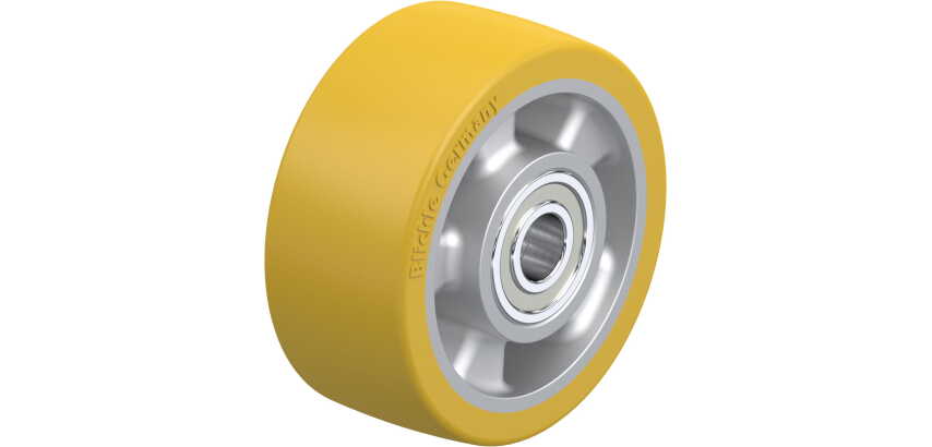BLICKLE - Roue Ø 125mm bandage polyuréthane PU 750kg - ALTH 127/20K