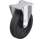 BLICKLE - Roulette fixe Ø 200mm bandage caoutchouc NR 400kg - B-POEV 200R