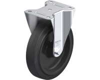 BLICKLE - Roulette fixe Ø 200mm bandage caoutchouc NR 400kg - B-POEV 200R