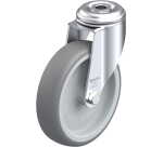 BLICKLE - Roulette pivotante Ø 125mm bandage caoutchouc TPE 120kg - LKRA-TPA 126G