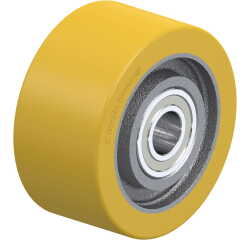 BLICKLE - Roue Ø 100mm bandage polyuréthane PU 600kg - GTH 101/20-50K