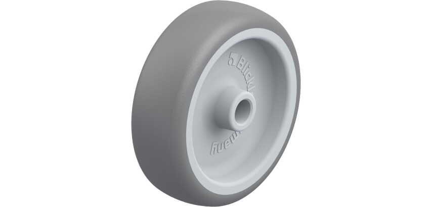 BLICKLE - Roue Ø 100mm bandage caoutchouc TPE 110kg - TPA 101/12G