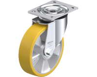 BLICKLE - Roulette pivotante Ø 180mm bandage polyuréthane PU 400kg - L-ALTH 180K