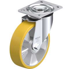 BLICKLE - Roulette pivotante Ø 180mm bandage polyuréthane PU 400kg - L-ALTH 180K
