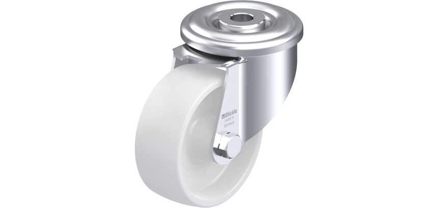 BLICKLE - Roulette pivotante Ø 80mm bandage polyamide PA 6.6 150kg - LER-PO 80G