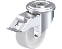 BLICKLE - Roulette pivotante à frein Ø 80mm bandage polyamide PA 6.6 150kg - LER-PO 80G-FI