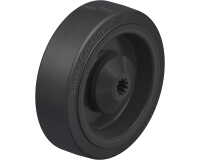 BLICKLE - Roue Ø 125mm bandage caoutchouc NR 250kg - POEV 125/10KA