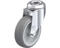 BLICKLE - Roulette pivotante Ø 100mm bandage caoutchouc TPE 110kg - LKRA-TPA 101G