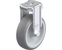 BLICKLE - Roulette fixe Ø 100mm bandage caoutchouc TPE 110kg - BKRA-TPA 101G