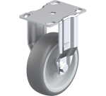 BLICKLE - Roulette fixe Ø 100mm bandage caoutchouc TPE 110kg - BKPA-TPA 101G
