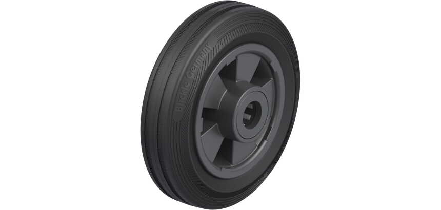 BLICKLE - Roue Ø 150mm bandage caoutchouc SBR 135kg - VPP 150/20R