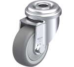 BLICKLE - Roulette pivotante Ø 50mm bandage caoutchouc TPE 50kg - LRA-TPA 50KF