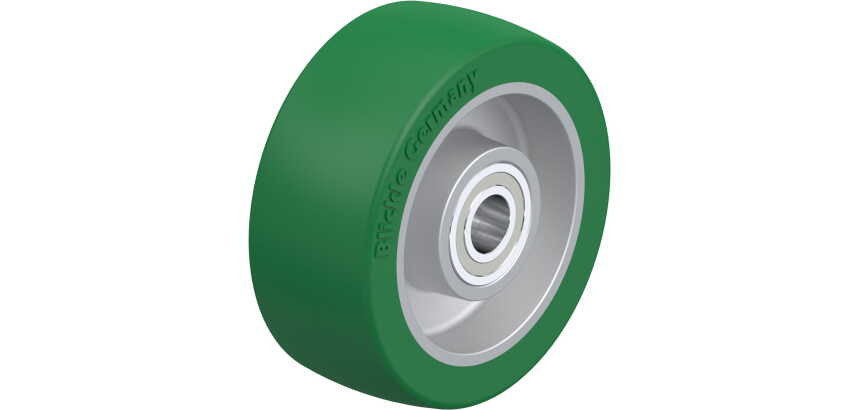 BLICKLE - Roue Ø 100mm bandage polyuréthane PU 320kg - ALST 100/15K