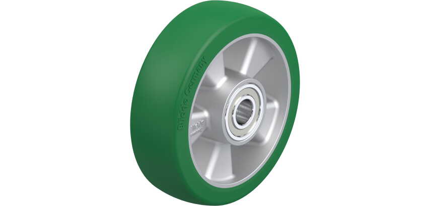BLICKLE - Roue Ø 160mm bandage polyuréthane PU 580kg - ALST 160/20K