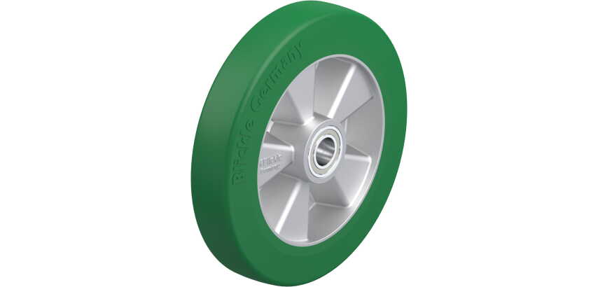 BLICKLE - Roue Ø 250mm bandage polyuréthane PU 850kg - ALST 250/25K