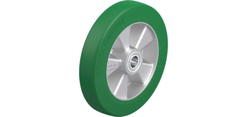 BLICKLE - Roue Ø 250mm bandage polyuréthane PU 850kg - ALST 250/25K