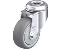 BLICKLE - Roulette pivotante Ø 80mm bandage caoutchouc TPE 100kg - LKRA-TPA 80KF
