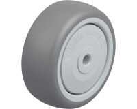 BLICKLE - Roue Ø 80mm bandage caoutchouc TPE 100kg - TPA 80/8KF