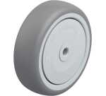 BLICKLE - Roue Ø 100mm bandage caoutchouc TPE 110kg - TPA 101/8KF
