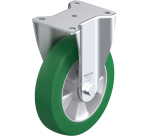 BLICKLE - Roulette fixe Ø 200mm bandage polyuréthane PU 750kg - BH-ALST 200K