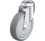 BLICKLE - Roulette pivotante Ø 125mm bandage caoutchouc TPE 120kg - LKRA-TPA 126KF