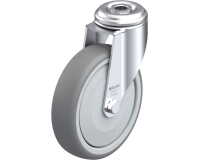 BLICKLE - Roulette pivotante Ø 125mm bandage caoutchouc TPE 120kg - LKRA-TPA 126KF