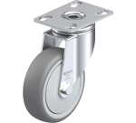 BLICKLE - Roulette pivotante Ø 100mm bandage caoutchouc TPE 110kg - LKPA-TPA 101KF