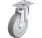 BLICKLE - Roulette pivotante Ø 125mm bandage caoutchouc TPE 120kg - LKPA-TPA 126KF