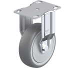 BLICKLE - Roulette fixe Ø 100mm bandage caoutchouc TPE 110kg - BKPA-TPA 101KF