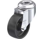 BLICKLE - Roulette pivotante Ø 80mm bandage polyamide PA 6.6 120kg - LKRA-POA 80G