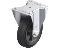 BLICKLE - Roulette fixe Ø 150mm bandage caoutchouc SBR 135kg - B-VPP 150R