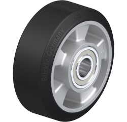 BLICKLE - Roue Ø 125mm bandage caoutchouc NR 300kg - ALEV 127/20K