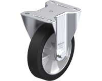 BLICKLE - Roulette fixe Ø 160mm bandage caoutchouc NR 300kg - B-ALEV 161K
