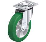 BLICKLE - Roulette pivotante Ø 200mm bandage polyuréthane PU 400kg - L-ALST 200K