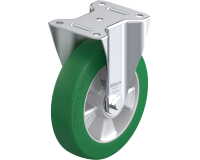 BLICKLE - Roulette fixe Ø 200mm bandage polyuréthane PU 400kg - B-ALST 200K