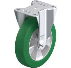 BLICKLE - Roulette fixe Ø 200mm bandage polyuréthane PU 400kg - B-ALST 200K