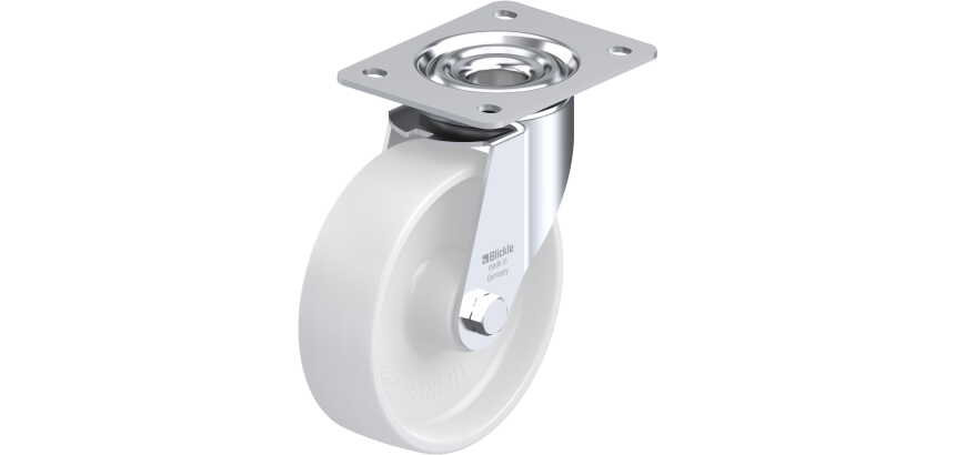 BLICKLE - Roulette pivotante Ø 160mm bandage polyamide PA 6.6 300kg - LE-PO 160R