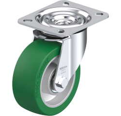 BLICKLE - Roulette pivotante Ø 100mm bandage polyuréthane PU 250kg - L-ALST 100K