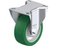 BLICKLE - Roulette fixe Ø 100mm bandage polyuréthane PU 250kg - B-ALST 100K