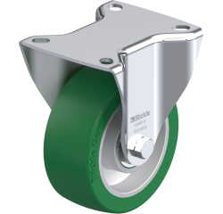 BLICKLE - Roulette fixe Ø 100mm bandage polyuréthane PU 250kg - B-ALST 100K