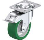 BLICKLE - Roulette pivotante à frein Ø 100mm bandage polyuréthane PU 250kg - L-ALST 100K-FI