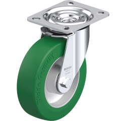 BLICKLE - Roulette pivotante Ø 125mm bandage polyuréthane PU 250kg - L-ALST 125K