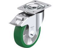 BLICKLE - Roulette pivotante à frein Ø 160mm bandage polyuréthane PU 400kg - L-ALST 160K-FI