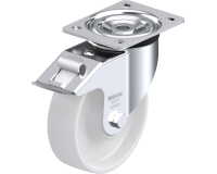 BLICKLE - Roulette pivotante à frein Ø 160mm bandage polyamide PA 6.6 400kg - L-PO 160K-FI