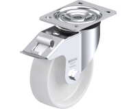BLICKLE - Roulette pivotante à frein Ø 160mm bandage polyamide PA 6.6 400kg - L-PO 160R-FI