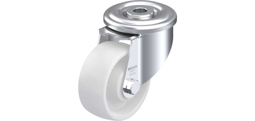 BLICKLE - Roulette pivotante Ø 75mm bandage polyamide PA 6.6 150kg - LER-PO 75R