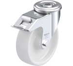 BLICKLE - Roulette pivotante à frein Ø 125mm bandage polyamide PA 6.6 150kg - LER-PO 125R-FI